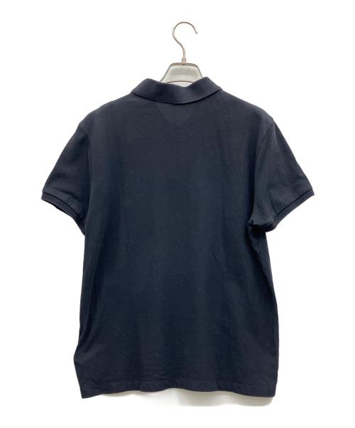 MONCLER（モンクレール）MONCLER (モンクレール) ポロシャツ ブラック サイズ:Mの古着・服飾アイテム