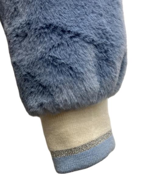 HERNO（ヘルノ）HERNO (ヘルノ) ファーダウンジャケット ブルー サイズ:10Aの古着・服飾アイテム