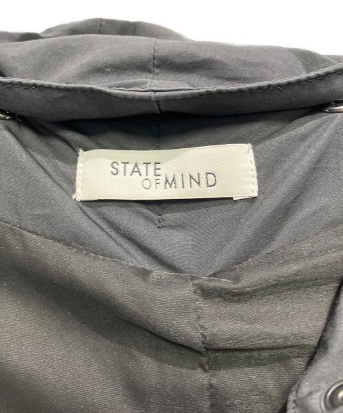 STATE OF MIND（ステートオブマインド）STATE OF MIND (ステートオブマインド) allow dow coat ブラック サイズ:Mの古着・服飾アイテム