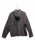 VEIN (ヴェイン) WO/PE QUARTER GAUGE KNIT HOODED PULLOVER SHIRT チャコールグレー サイズ:2：16000円