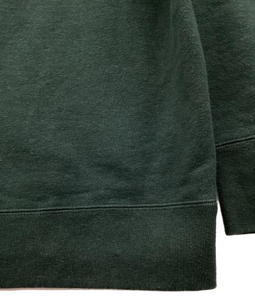 ATONSTAPLeS（エイトンステイプルズ）ATONSTAPLeS (エイトンステイプルズ) Recycled suvin urake | Half zip pullover グリーン サイズ:Lの古着・服飾アイテム