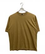 ATONエイトン）の古着「SUVIN 60/2 | OVERSIZED S/S T-SHIRT」｜ベージュ