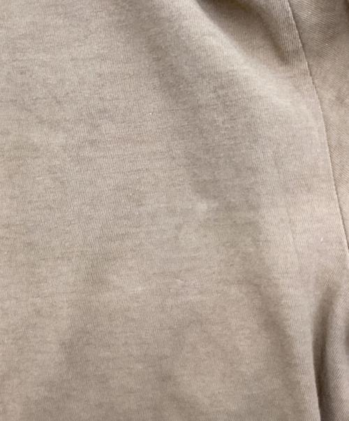 ATON（エイトン）ATON (エイトン) SUVIN 60/2 | OVERSIZED S/S T-SHIRT ベージュ サイズ:SIZE06の古着・服飾アイテム