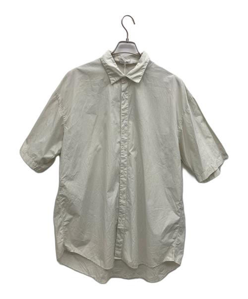 ATON（エイトン）ATON (エイトン) UNITED ARROWS (ユナイテッドアローズ) 別注LAWN SHIRT S/S アイボリー サイズ:06の古着・服飾アイテム