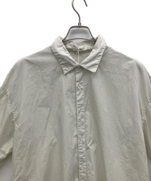 ATON（エイトン）ATON (エイトン) UNITED ARROWS (ユナイテッドアローズ) 別注LAWN SHIRT S/S アイボリー サイズ:06の古着・服飾アイテム