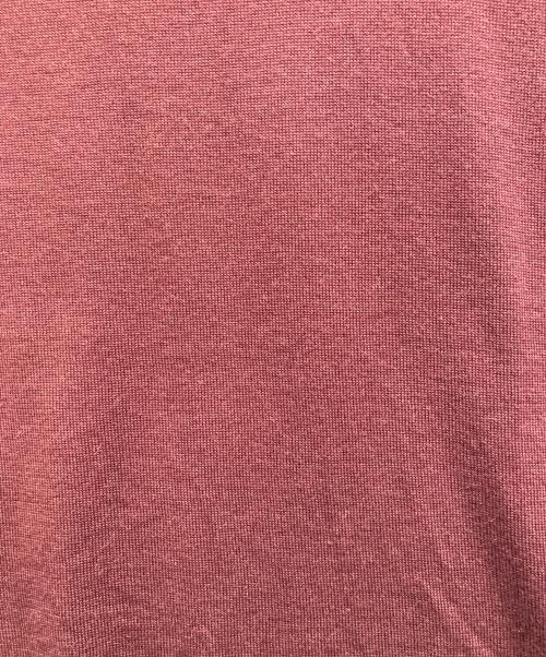 ATON（エイトン）ATON (エイトン) COTTON SILK CASHMERE CREWNECK SWEATER ワインレッド サイズ:6の古着・服飾アイテム