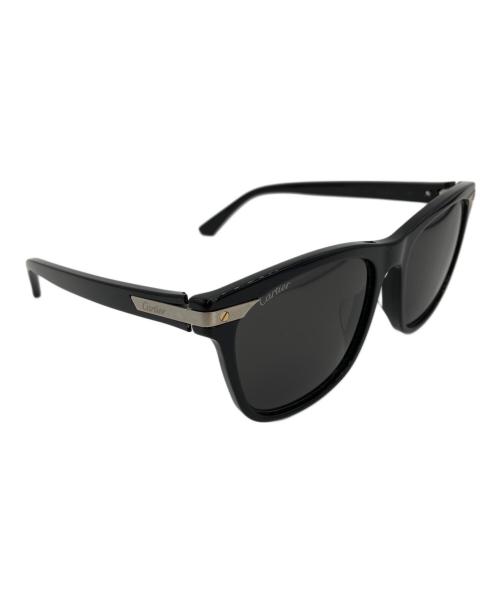 Cartier（カルティエ）Cartier (カルティエ) サングラス ブラックの古着・服飾アイテム