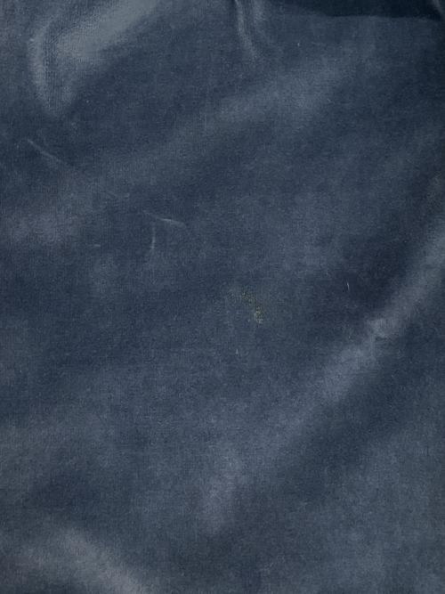 Needles（ニードルズ）Needles (ニードルズ) Narrow Track Pant - C/Pe Velour ブルー×ブラック サイズ:Sの古着・服飾アイテム