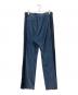 Needles (ニードルズ) Narrow Track Pant - C/Pe Velour ブルー×ブラック サイズ:S：11000円
