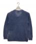 POLO RALPH LAUREN (ポロ・ラルフローレン) リネンVネックニット ネイビー サイズ:M：4000円