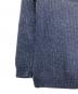 中古・古着 POLO RALPH LAUREN (ポロ・ラルフローレン) リネンVネックニット ネイビー サイズ:M：4000円
