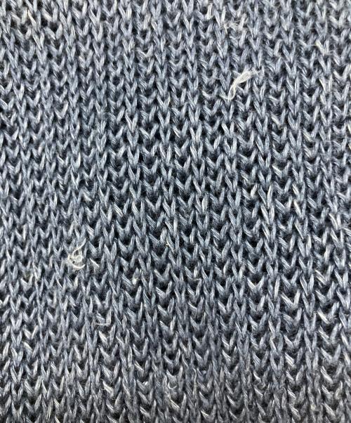 POLO RALPH LAUREN（ポロ・ラルフローレン）POLO RALPH LAUREN (ポロ・ラルフローレン) リネンVネックニット ネイビー サイズ:Mの古着・服飾アイテム