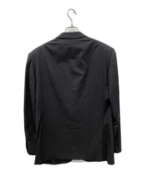 RALPH LAUREN（ラルフローレン）RALPH LAUREN (ラルフローレン) ウールストライプ2Ｂセットアップスーツ グレー サイズ:40Rの古着・服飾アイテム
