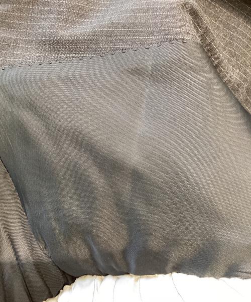 RALPH LAUREN（ラルフローレン）RALPH LAUREN (ラルフローレン) ウールストライプ2Ｂセットアップスーツ グレー サイズ:40Rの古着・服飾アイテム
