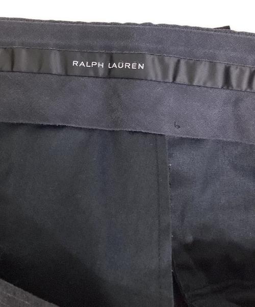 RALPH LAUREN（ラルフローレン）RALPH LAUREN (ラルフローレン) ウールストライプ2Ｂセットアップスーツ グレー サイズ:40Rの古着・服飾アイテム