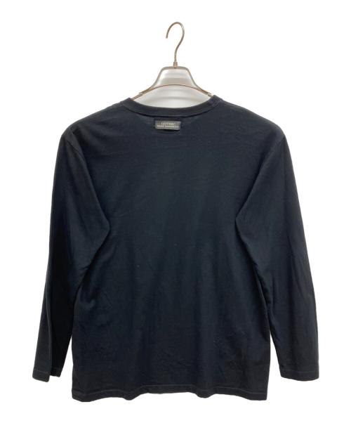 beanxious（ビーアンキシャス）beanxious (ビーアンキシャス) GOTHIC YOHJI YAMAMOTO (ゴシックヨウジヤマモト) ロングスリーブTシャツ ブラック サイズ:3の古着・服飾アイテム