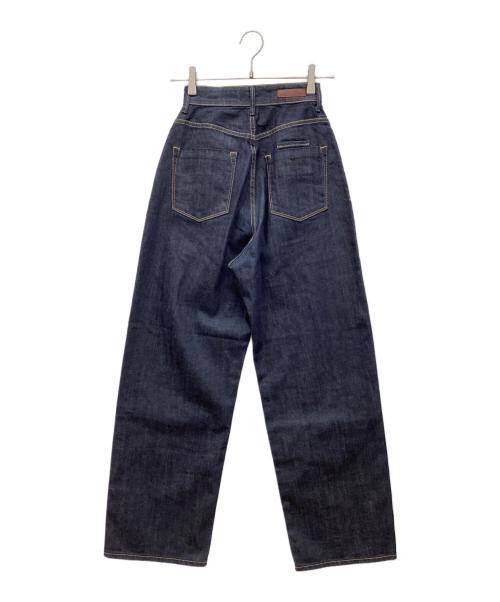 YANUK（ヤヌーク）YANUK (ヤヌーク) JOAN LOOSE STRAIGHT OWI デニムパンツ インディゴ サイズ:22の古着・服飾アイテム