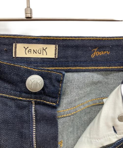 YANUK（ヤヌーク）YANUK (ヤヌーク) JOAN LOOSE STRAIGHT OWI デニムパンツ インディゴ サイズ:22の古着・服飾アイテム