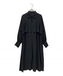 IENA（イエナ）の古着「ドットサッシュワンピース」｜ブラック