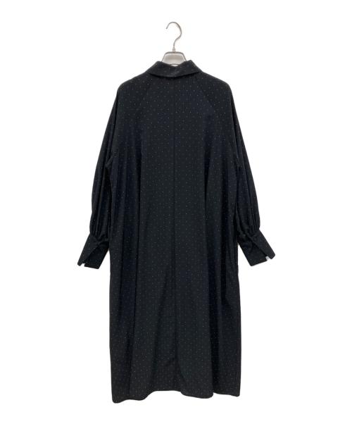 IENA（イエナ）IENA (イエナ) ドットサッシュワンピース ブラック サイズ:freeの古着・服飾アイテム