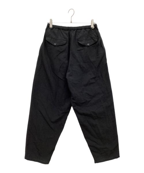 COMOLI（コモリ）COMOLI (コモリ) コットンダックステーパードパンツ ブラック サイズ:1の古着・服飾アイテム