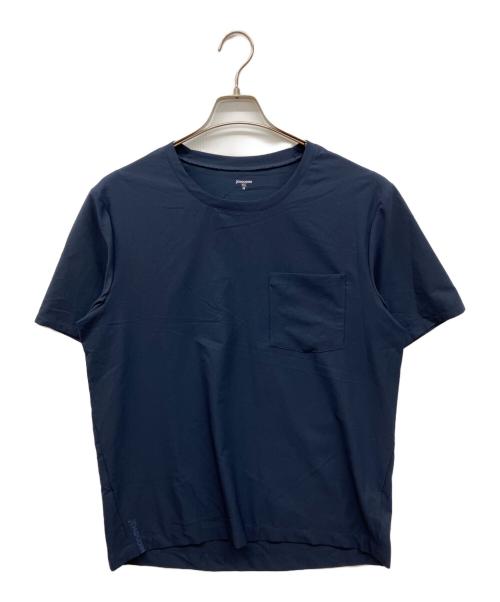 HOUDINI（フーディニ）HOUDINI (フーディニ) Ms Cover Tee　ポケットTシャツ　半袖カットソー ネイビー サイズ:Mの古着・服飾アイテム