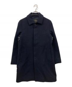 【極美品】マッキントッシュロンドンダッフルコート ロング ネイビー 40 マッキントッシュ ロンドン ダッフルコート トグル 現行 ネイビー