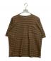 seven by seven（セブンバイセブン）の古着「ボーダーTシャツ」｜ブラウン