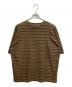 seven by seven (セブンバイセブン) ボーダーTシャツ ブラウン サイズ:M：4500円