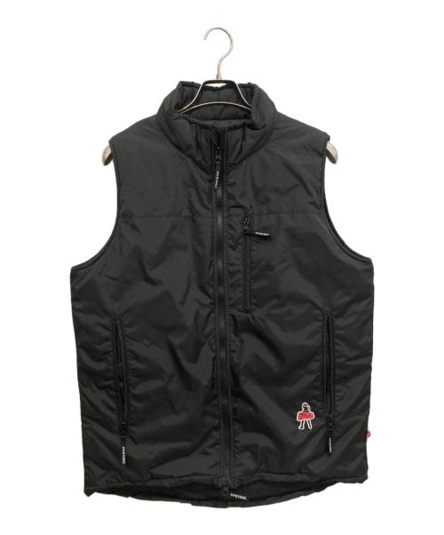 Hysteric Glamour（ヒステリックグラマー）Hysteric Glamour (ヒステリックグラマー) VIXEN GIRLワッペン ミリタリーベスト ブラック サイズ:Sの古着・服飾アイテム