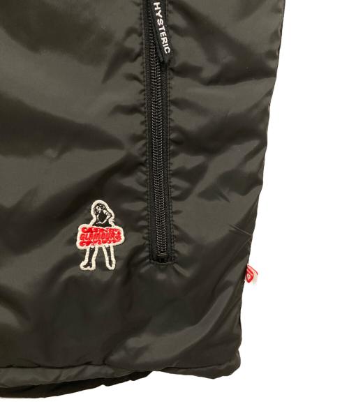 Hysteric Glamour（ヒステリックグラマー）Hysteric Glamour (ヒステリックグラマー) VIXEN GIRLワッペン ミリタリーベスト ブラック サイズ:Sの古着・服飾アイテム