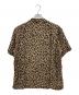 ROTT WEILER (ロットワイラー) LEOPARD SS SHIRT ブラウン サイズ:M：7000円