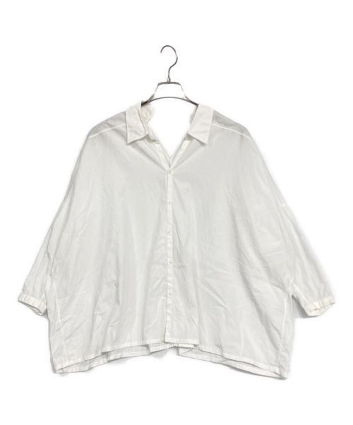 JUNYA WATANABE COMME des GARCONS（(ジュンヤワタナベ コムデギャルソン）JUNYA WATANABE COMME des GARCONS ((ジュンヤワタナベ コムデギャルソン) デザインネックシャツ ホワイト サイズ:SIZE XSの古着・服飾アイテム