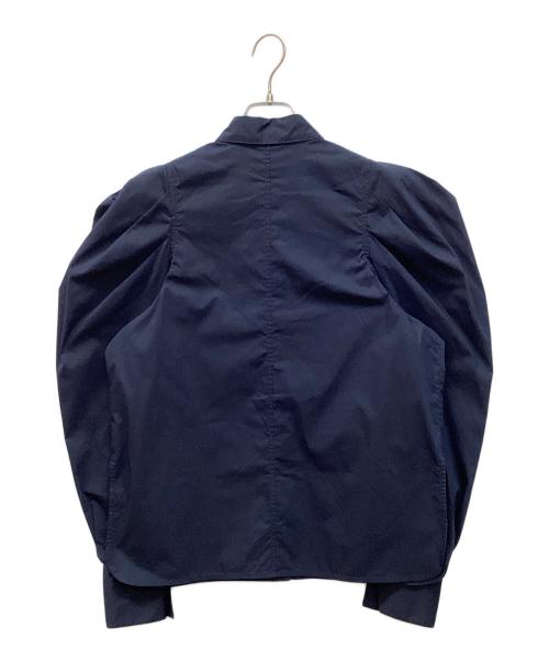 CLANE（クラネ）CLANE (クラネ) TUCK SHOULDER SHIRT　タックボリュームショルダーシャツ ネイビー サイズ:1の古着・服飾アイテム