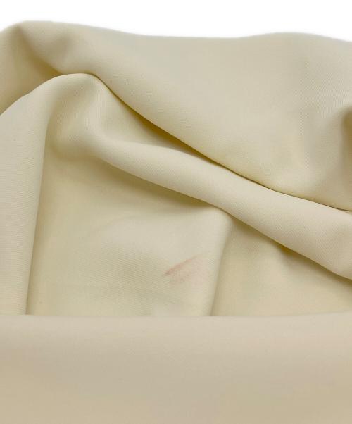 anuans（アニュアンス）anuans (アニュアンス) スカーフドレープブラウス イエロー サイズ:Fの古着・服飾アイテム