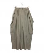 AEWEN MATOPHイウエン マトフ）の古着「コクーンワイドパンツ」｜ベージュ