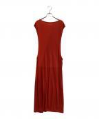 AURALEEオーラリー）の古着「SUPER SOFT WOOL JERSEY DRESS」｜レッド
