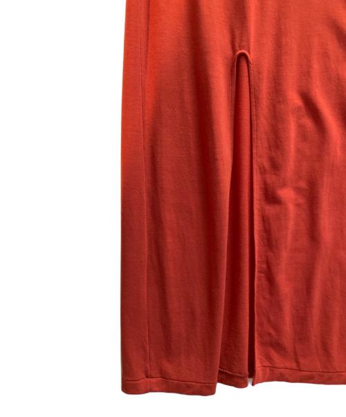 AURALEE（オーラリー）AURALEE (オーラリー) SUPER SOFT WOOL JERSEY DRESS レッドの古着・服飾アイテム