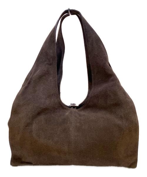 Atelier de LUMEN（アトリエ・ド・ルメン）atelier de lumen (アトリエ・ド・ルメン) PANIER GRAND BAG ブラウンの古着・服飾アイテム