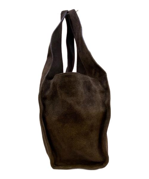 Atelier de LUMEN（アトリエ・ド・ルメン）atelier de lumen (アトリエ・ド・ルメン) PANIER GRAND BAG ブラウンの古着・服飾アイテム