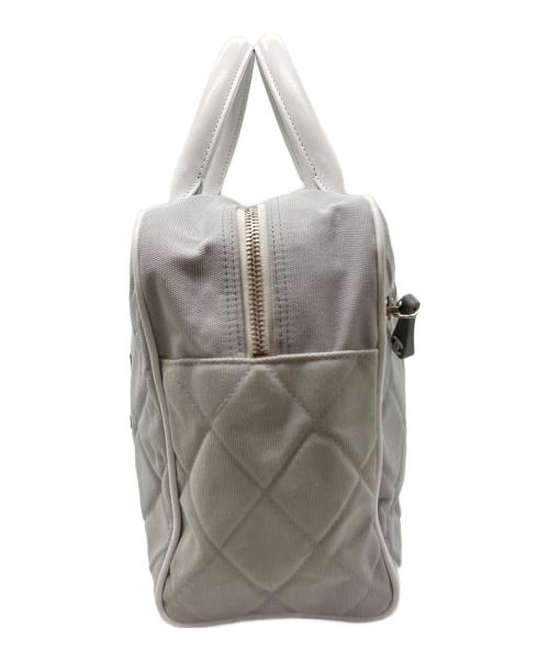 CHANEL（シャネル）CHANEL (シャネル) ボーリングバッグ グレーの古着・服飾アイテム