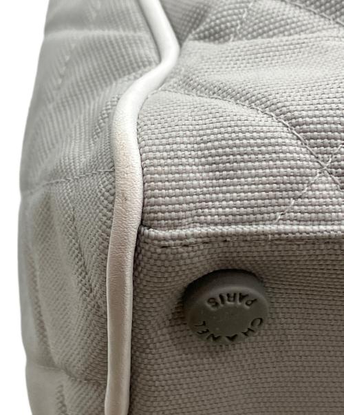 CHANEL（シャネル）CHANEL (シャネル) ボーリングバッグ グレーの古着・服飾アイテム