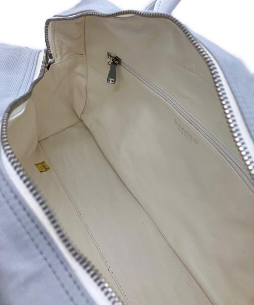 CHANEL（シャネル）CHANEL (シャネル) ボーリングバッグ グレーの古着・服飾アイテム