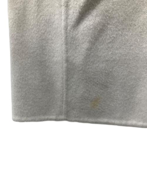 BALLSEY（ボールジィ）BALLSEY (ボールジィ) プレミアムウールリバー ノーカラーコート ベージュ サイズ:36の古着・服飾アイテム