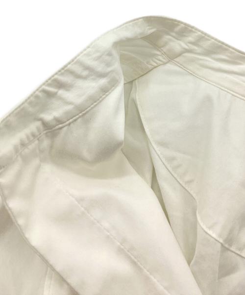 theory（セオリー）theory (セオリー) スタンドカラープルオーバーシャツ ホワイト サイズ:Ｓの古着・服飾アイテム