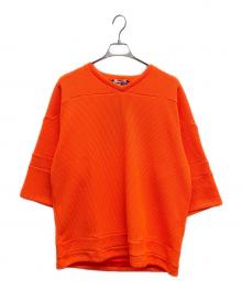 son of the cheese（（サノバチーズ））の古着「knitball Tee」｜オレンジ