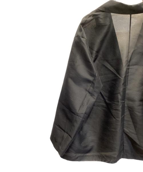 DRESSLAVE（ドレスレイブ）DRESSLAVE (ドレスレイブ) sheer organdy boyfriend big jacket ブラック サイズ:38の古着・服飾アイテム