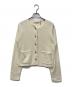 THE SHINZONE（ザ シンゾーン）の古着「BOUCLE KNIT JACKET」｜アイボリー