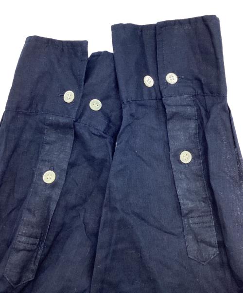 Spick and Span（スピック＆スパン）Spick and Span (スピック＆スパン) コットンリネンルーズシャツ ネイビー サイズ:Freeの古着・服飾アイテム