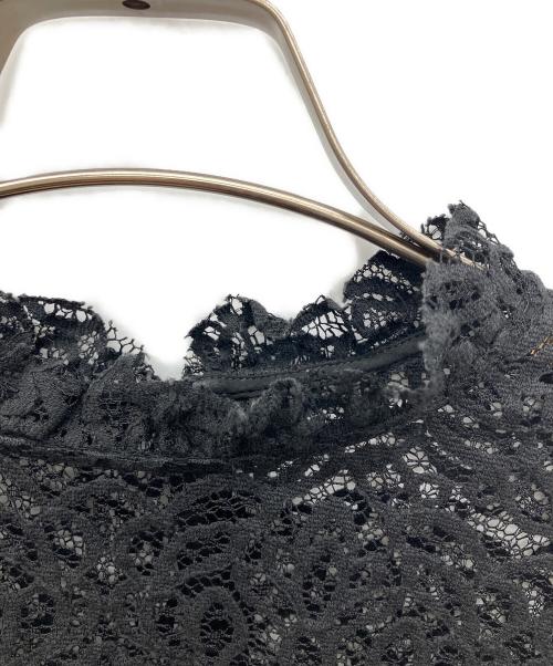 IENA（イエナ）IENA (イエナ) レースコンビシアーブラウス ブラック サイズ:Freeの古着・服飾アイテム